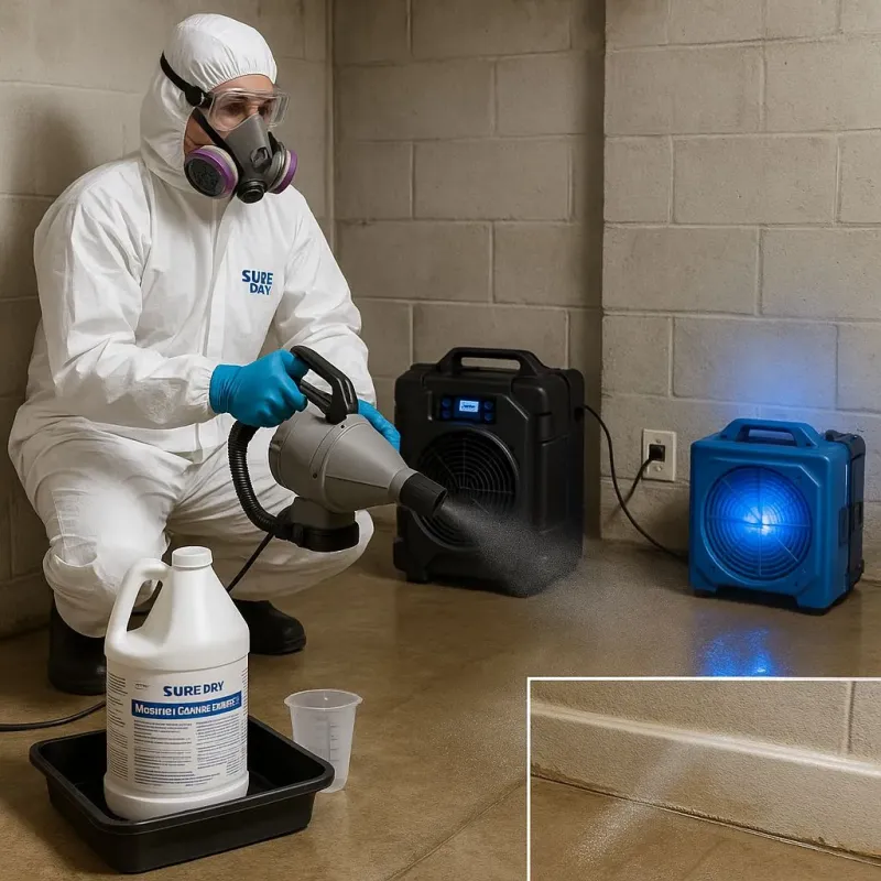 Sanitization and Odor Removal process in Shaw, MS