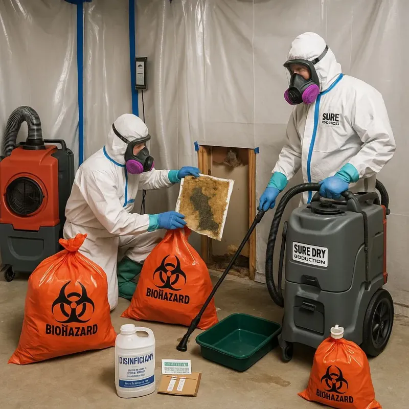 Contaminated Water Handling Protocols process in Shaw, MS